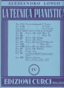 Longo, Alessandro : La tecnica pianistica, fascicolo 4. Tecnica degli arpeggi Longo, Alessandro : La tecnica pianistica, fascicolo 4. Tecnica degli arpeggi