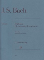 Bach, Johann Sebastian : Invenzioni a tre voci, per Clavicembalo. Urtext