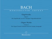 Bach, Johann Sebastian : Composizioni per Organo, vol. II: Die Orgelchoräle aus der Leipziger Originalhandschrift. Urtext