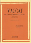 Vaccaj, Nicola : Metodo pratico di canto, per Soprano o Tenore