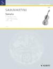 Sammartini, Giovanni Battista : Sonata in sol, per Violoncello e Pianoforte