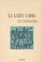 Rossini, Gioachino : La gazza ladra. Libretto