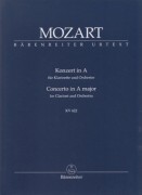 Mozart, Wolfgang Amadeus : Concerto K 622, per Clarinetto e Orchestra. Partitura tascabile. Urtext