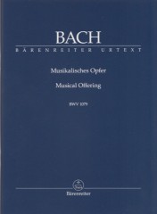 Bach, Johann Sebastian : Offerta Musicale, BWV 1079. Partitura tascabile. Urtext