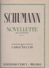 Schumann, Robert : Novellette op. 21, per Pianoforte