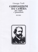 Verdi, Giuseppe : Composizioni da camera, per Canto e Pianoforte