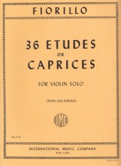 Fiorillo, Federigo : 36 Studi or Caprices, per Violino