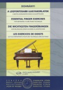 Dohnanyi, Ernst : Esercizi essenziali per le dita per ottenere una sicura tecnica pianistica