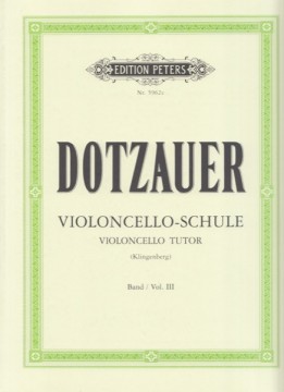 Dotzauer, Justus Johann F. : Metodo per Violoncello, vol. III