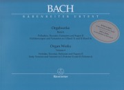 Bach, Johann Sebastian : Composizioni per Organo, vol. VI: Präludien, Toccaten, Fantasien und Fugen II. Urtext