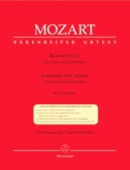 Mozart, Wolfgang Amadeus : Concerto per Oboe e Orchestra KV 314. Riduzione per Oboe e Pianoforte. Urtext