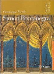 Verdi, Giuseppe : Simon Boccanegra. Partitura