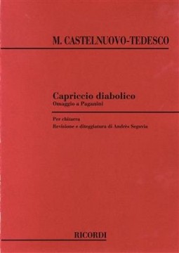 Castelnuovo-Tedesco, Mario : Capriccio Diabolico (Omaggio A Paganini), per Chitarra