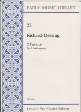 Deering, R. : 2 pavane per 5 strumenti
