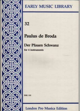 Broda, P. de : Der Pfauen Schwanz per 4 strumenti