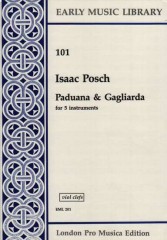 Posch, I. : Paduana & Gagliarda per 5 strumenti (SSATB) (Thomas)