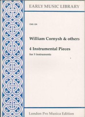 AA.VV. (Cornysh et alia) : 4 instrumental pieces per 3 strumenti (STB) (Thomas) AA.VV. (Cornysh et alia) : 4 instrumental pieces per 3 strumenti (STB) (Thomas)
