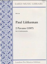 Lütkeman, P. : 2 Paduanen (1597) per 6 strumenti (SSATTB) (Thomas)