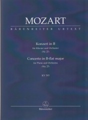 Mozart, Wolfgang Amadeus : Concerto per Pianoforte e Orchestra KV 595. Partitura tascabile. Urtext