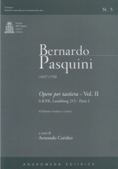 Pasquini, Bernardo : Opere per tastiera, vol. II: S.B.P.K. Landsberg 215 - parte I