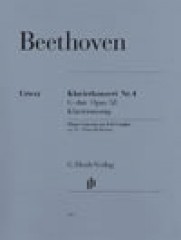Beethoven, Ludwig van : Concerto n. 4 op. 58 per Pianoforte e Orchestra, riduzione per 2 Pianoforti. Urtext
