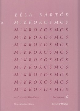 Bartók, Béla : Mikrokosmos vol. 6, per Pianoforte