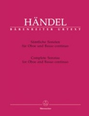 Händel, Georg Friedrich : Complete Sonatas for Oboe and Basso continuo. Urtext