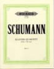 Schumann, Robert : Quartetto op. 47, per Pianoforte, Violino, Viola e Violoncello. Set parti