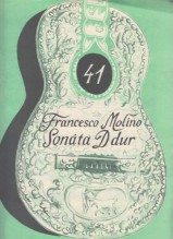 Molino, Francesco : Sonata in re, per Chitarra