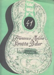 Molino, Francesco : Sonata in re, per Chitarra