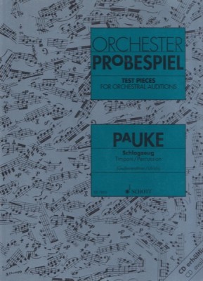 AA.VV. : Test Pieces for Orchestral Auditions: Timpani, Percussioni