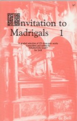 AA.VV. : Invitation to the Madrigals, vol. 1