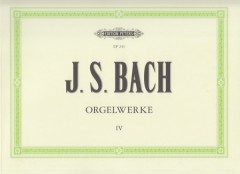 Bach, Johann Sebastian : Composizioni per Organo, vol. IV