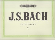 Bach, Johann Sebastian : Composizioni per Organo, vol. VI