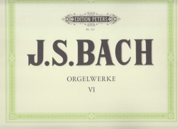 Bach, Johann Sebastian : Composizioni per Organo, vol. VI