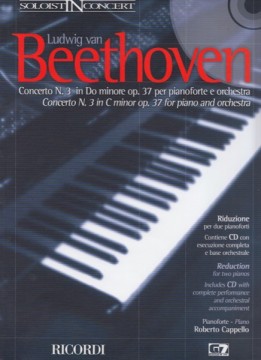 Beethoven, Ludwig van : Concerto n. 3 per Pianoforte e Orchestra, riduzione per 2 Pianoforti + CD