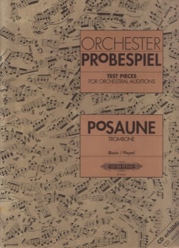 AA.VV. : Test Pieces for Orchestral Auditions: Trombone