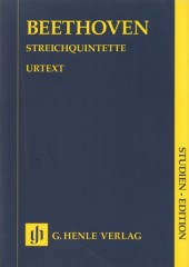 Beethoven, Ludwig van : Quintetti d’Archi. Partitura tascabile. Urtext